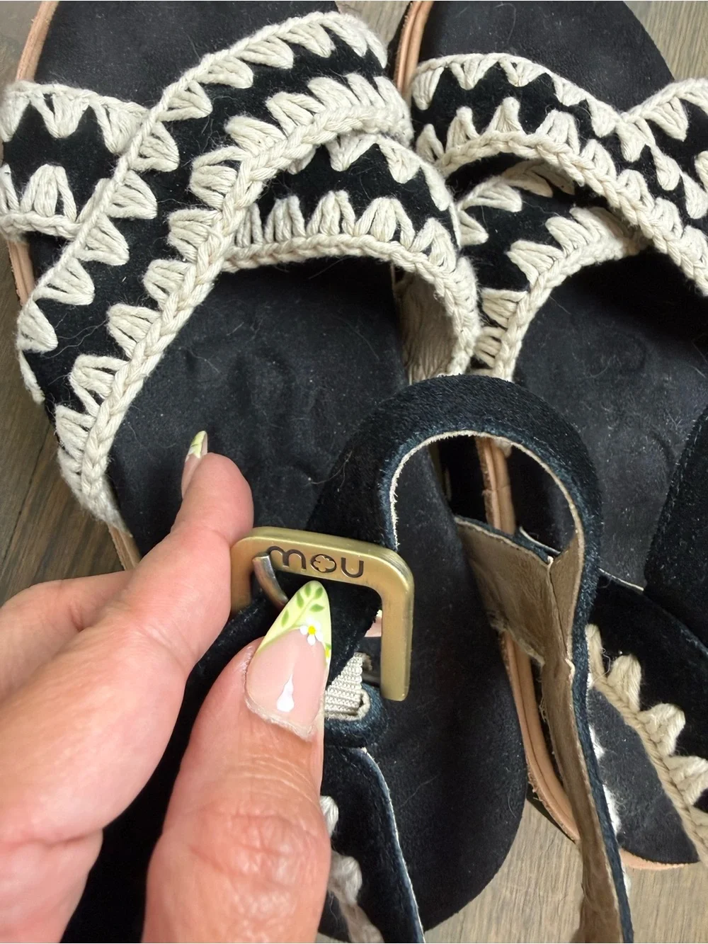 Mou Platform Suede Sandals 37